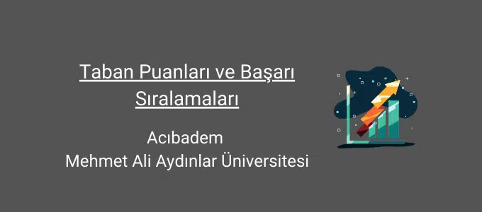 Acıbadem Üniversitesi 2022 Taban Puanları ve Başarı Sıralamaları 1 acıbadem mehmet ali aydınlar üniversitesi taban puanları