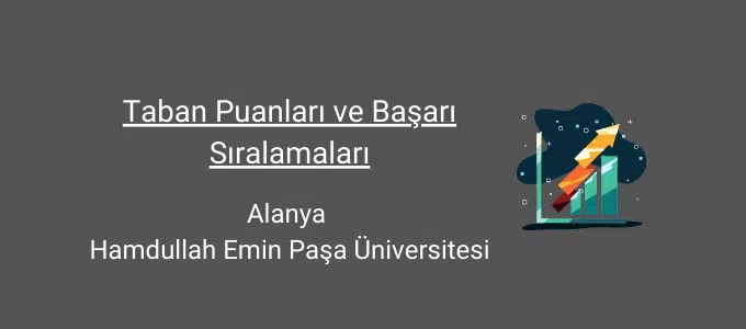 Alanya Hamdullah Emin Paşa Üniversitesi (AHEPÜ) Taban Puanları ve Başarı Sıralamaları 1 alanya hamdullah emin paşa üniversitesi taban puanları