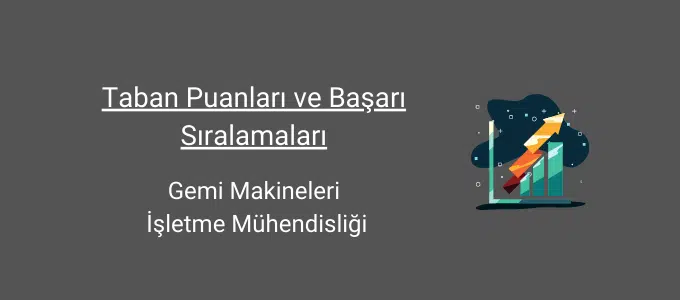 Gemi Makineleri İşletme Mühendisliği 2025 Taban Puanları ve Sıralama 1 gemi makineleri işletme mühendisliği taban puanları ve başarı sıralamaları