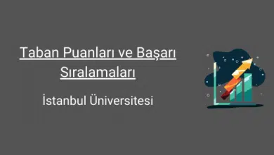istanbul üniversitesi taban puanları