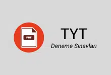 TYT Deneme Sınavları PDF (2021) 13 tyt deneme pdf