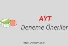 AYT Deneme Önerileri 2025 23 AYT deneme önerileri