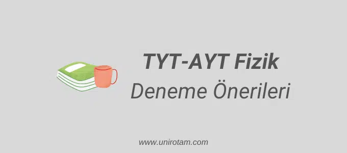 2021 TYT-AYT Fizik Deneme Önerileri 1 tyt ayt fizik deneme önerileri