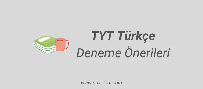2024 TYT Türkçe Deneme Önerileri 1 TYT Türkçe deneme önerileri