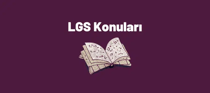 LGS Konuları ve Soru Dağılımı (2023-2024) 1 LGS konuları