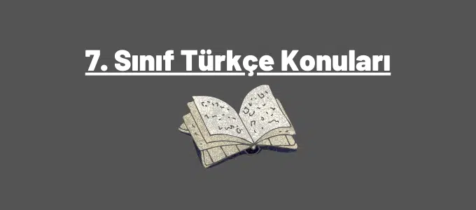 7. Sınıf Türkçe Konuları (2023-2024) 1 7. sınıf Türkçe konularıı