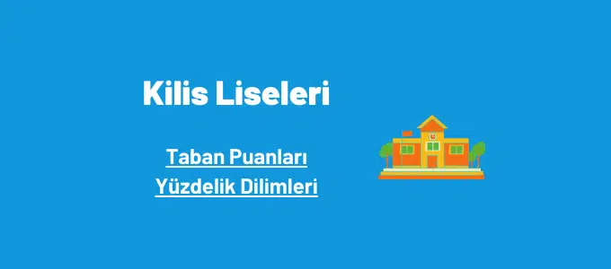 Kilis Liseleri 2022 Taban Puanları ve Yüzdelik Dilimleri 1 Kilis liseleri taban puanları ve yüzdelik dilimleri