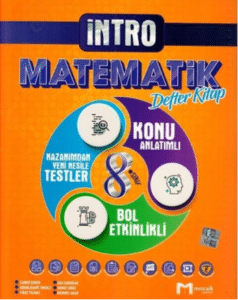 Mozaik Yayınları 8. sınıf matematik intro konu anlatımlı defter kitap